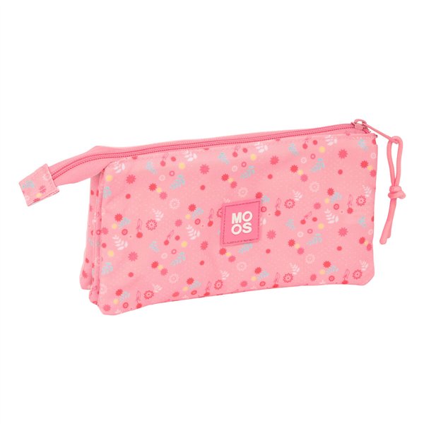 Triple Carry-all Moos Passion Multicolour 22 x 12 x 3 cm