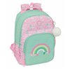 School Bag Glow Lab Amazing Green Pink 32 x 42 x 15 cm