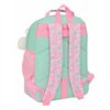School Bag Glow Lab Amazing Green Pink 32 x 42 x 15 cm