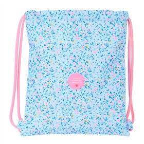 Backpack with Strings Vicky Martín Berrocal Paraíso Blue Pink 35 x 40 x 1 cm