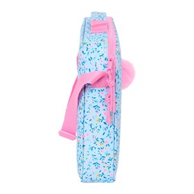 School Satchel Vicky Martín Berrocal Paraíso Pink Light Blue 38 x 28 x 6 cm