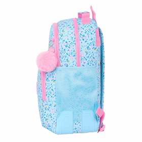School Bag Vicky Martín Berrocal Paraíso Blue Pink 32 x 42 x 15 cm