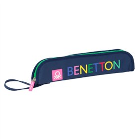 Recorder bag Benetton Damero Navy Blue 37 x 8 x 2 cm