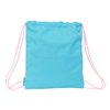 Backpack with Strings Benetton Unique Pink Turquoise 35 x 40 x 1 cm