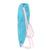 Backpack with Strings Benetton Unique Pink Turquoise 35 x 40 x 1 cm