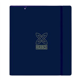 Ring binder Munich North Navy Blue 27 X 32 X 4 cm