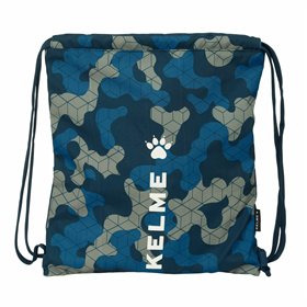 Backpack with Strings Kelme Epic Navy Blue 35 x 40 x 1 cm