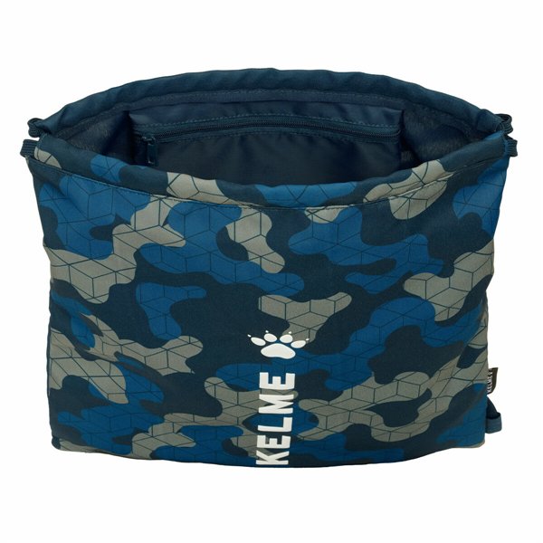 Backpack with Strings Kelme Epic Navy Blue 35 x 40 x 1 cm