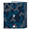 Ring binder Kelme Epic Navy Blue A4 27 x 33 x 6 cm