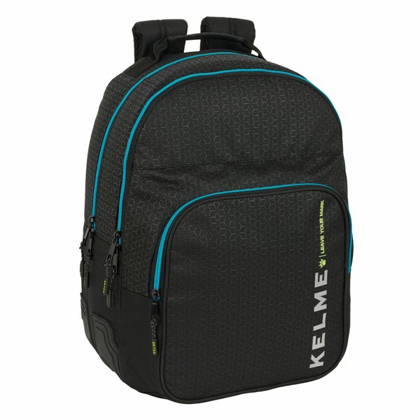 School Bag Kelme Iron Black 32 x 42 x 15 cm