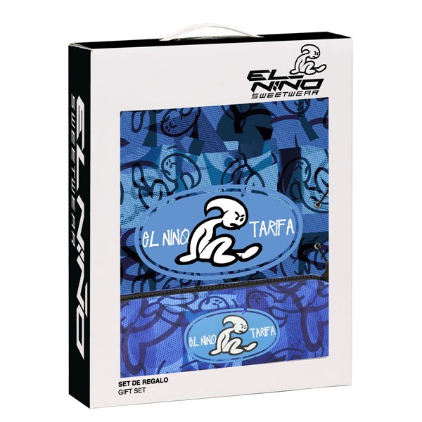 Gift Set El Niño Roller Blue Black 2 Pieces