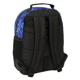 School Bag El Niño Roller Blue Black 32 x 42 x 15 cm