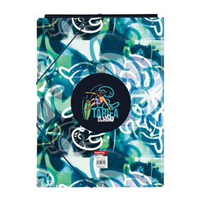 Ring binder El Niño Kook Navy Blue A4 26 x 33.5 x 2.5 cm