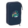 School Case with Accessories El Niño Kook Navy Blue 12,5 x 19,5 x 4 cm 29 Pieces