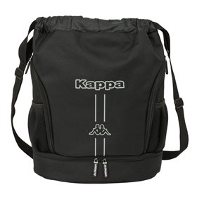 Backpack with Strings Kappa Dark Black 35 x 40 x 1 cm