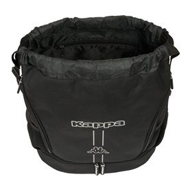 Backpack with Strings Kappa Dark Black 35 x 40 x 1 cm