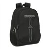 School Bag Kappa Dark Black 32 x 44 x 16 cm