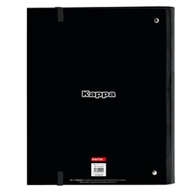 Ring binder Kappa Dark Black 27 x 32 x 3.5 cm