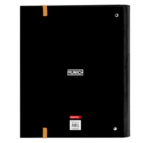 Ring binder Munich Lagoon Black 27 x 32 x 3.5 cm