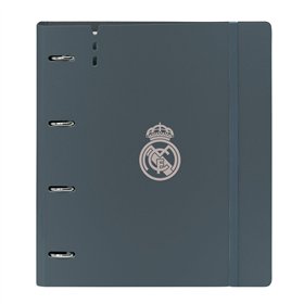 Ring binder Real Madrid C.F. Grey 27 X 32 X 4 cm