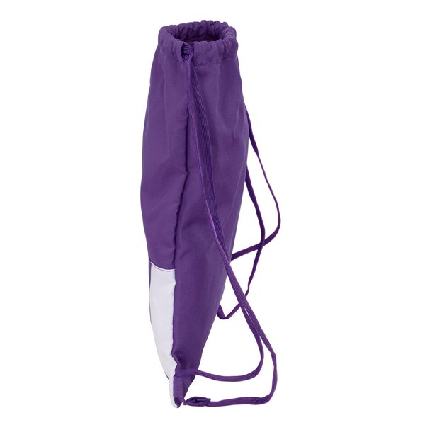 Backpack with Strings Real Valladolid C.F. White Purple 35 x 40 x 1 cm