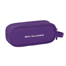 Holdall Real Valladolid C.F. White Purple 21 x 8 x 6 cm
