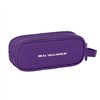 Holdall Real Valladolid C.F. White Purple 21 x 8 x 6 cm
