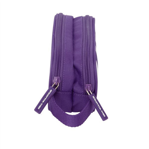 Holdall Real Valladolid C.F. White Purple 21 x 8 x 6 cm