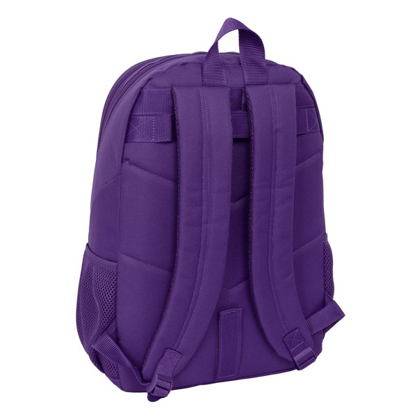 School Bag Real Valladolid C.F. White Purple 32 x 44 x 16 cm