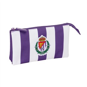 Holdall Real Valladolid C.F. White Purple 22 x 12 x 3 cm