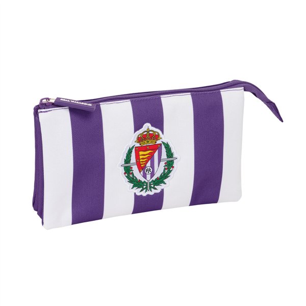 Holdall Real Valladolid C.F. White Purple 22 x 12 x 3 cm