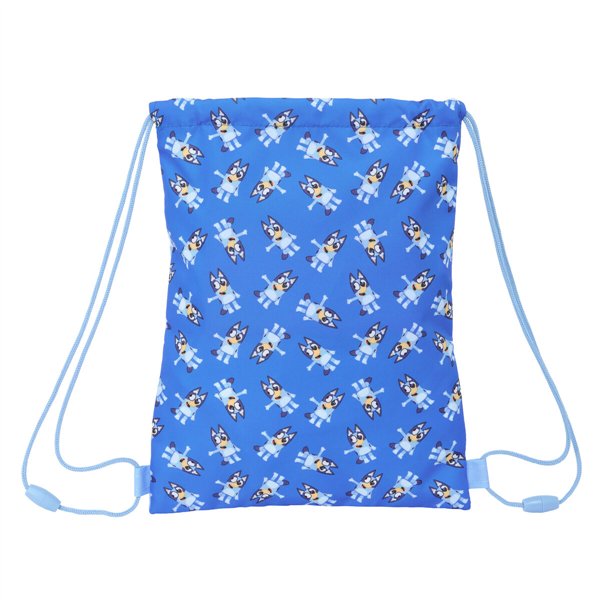 Backpack with Strings Bluey Let's play Blue 26 x 34 x 1 cm
