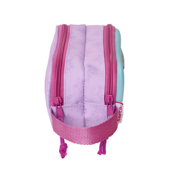 Double Carry-all Frozen Pink Sky blue 21 x 8 x 6 cm 3D