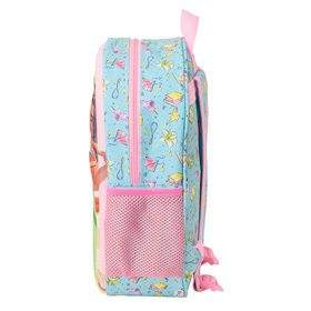 Child bag Frozen Pink Sky blue 27 x 33 x 10 cm 3D
