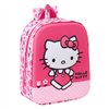 Child bag Hello Kitty Pink 22 x 27 x 10 cm 3D