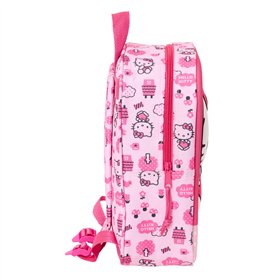 Child bag Hello Kitty Pink 22 x 27 x 10 cm 3D