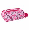 Double Carry-all Hello Kitty Pink 21 x 8 x 6 cm