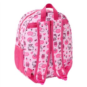 Child bag Hello Kitty Pink 27 x 33 x 10 cm 3D