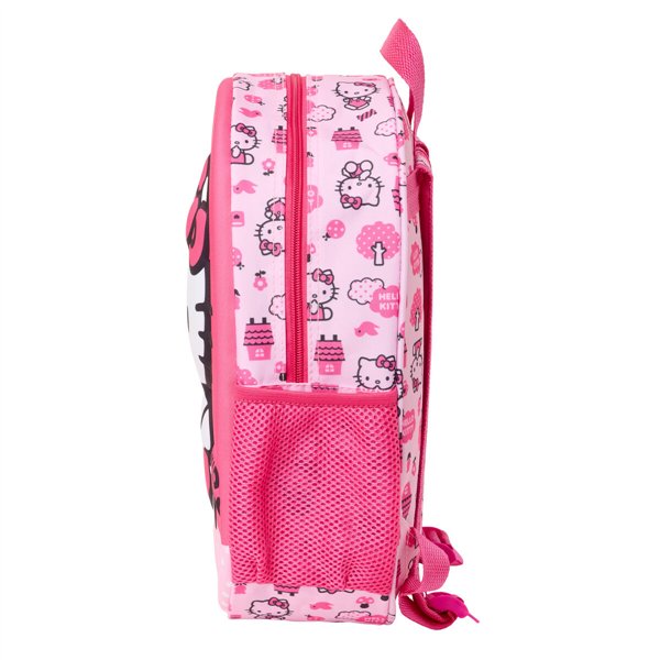 Child bag Hello Kitty Pink 27 x 33 x 10 cm 3D