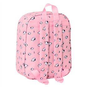 Child bag Snoopy Pink 22 x 27 x 10 cm 3D