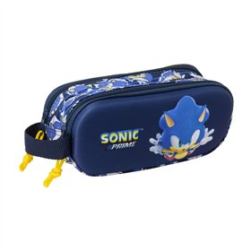 Double Carry-all Sonic City Blue 21 x 8 x 6 cm 3D