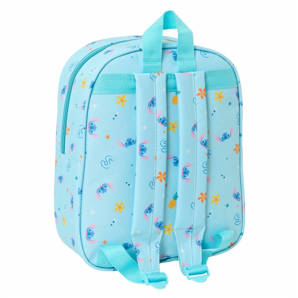 Child bag Lilo & Stitch Light Blue 22 x 27 x 10 cm 3D