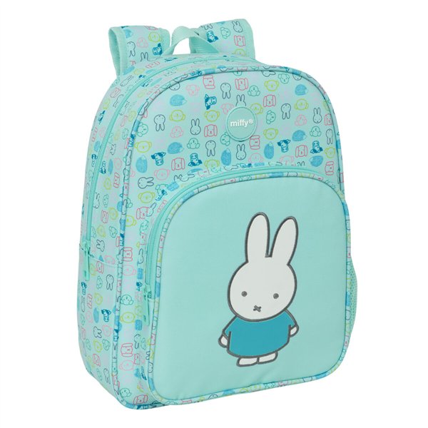 School Bag Miffy Friends Blue 26 x 34 x 11 cm