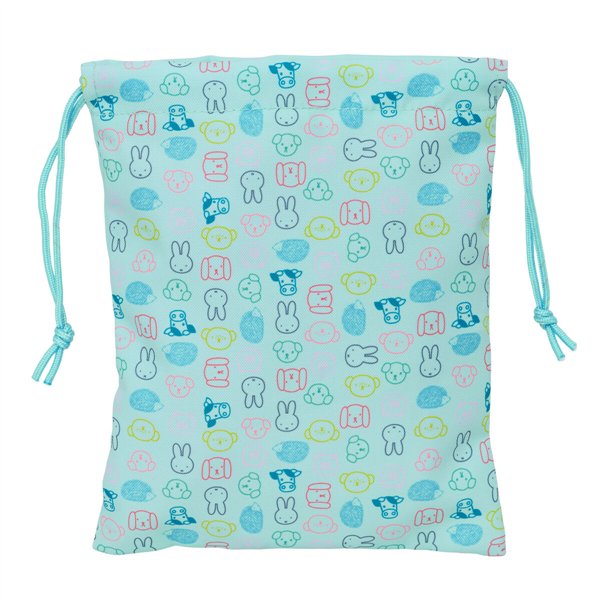 Backpack with Strings Miffy Friends Blue