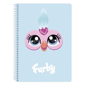 Notebook Furby Sky blue A5 80 Sheets