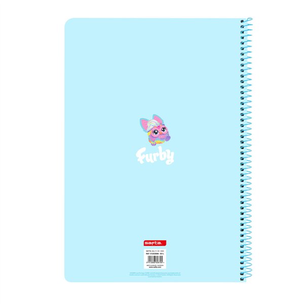 Notebook Furby Sky blue A4 80 Sheets