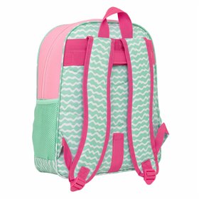 School Bag Lilo & Stitch Ice cream Pink 32 x 38 x 12 cm