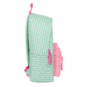 School Bag Lilo & Stitch Ice cream Pink 33 x 42 x 15 cm