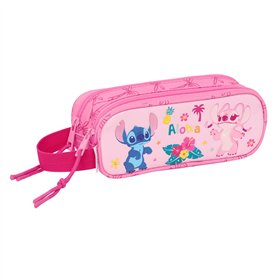 Holdall Lilo & Stitch Chill Pink Mint 21 x 8 x 6 cm