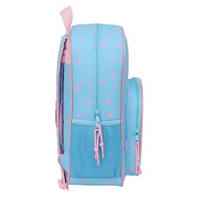 School Bag Lilo & Stitch Happy Sky blue 33 x 42 x 14 cm